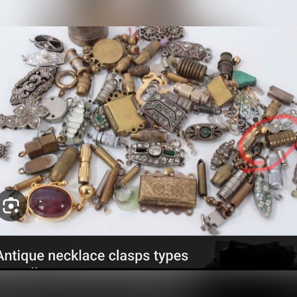 Vintage Brass Locket Necklace - Picture 9 of 9